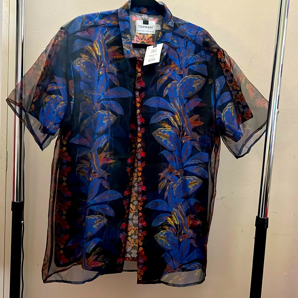 XXL SHORT SLEEVE BUTTON DOWN SHIRT